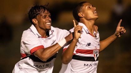 São Paulo durante disputa da Copinha 2025