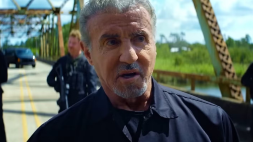 Sylvester Stallone no trailer de "Armor"