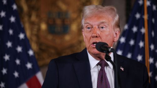 Presidente eleito dos EUA, Donald Trump.