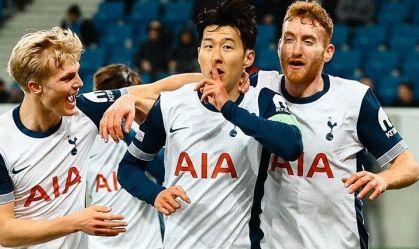 Tottenham vence Hoffenheim na Europa League com brilho de Son