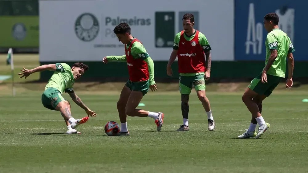 Treino do Palmeiras desta terça-feira (21)