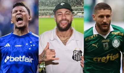 Veron, Neymar e Zé Rafael estão próximos do clube