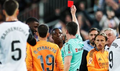 Vinícius Júnior foi expulso durante partida da LaLiga