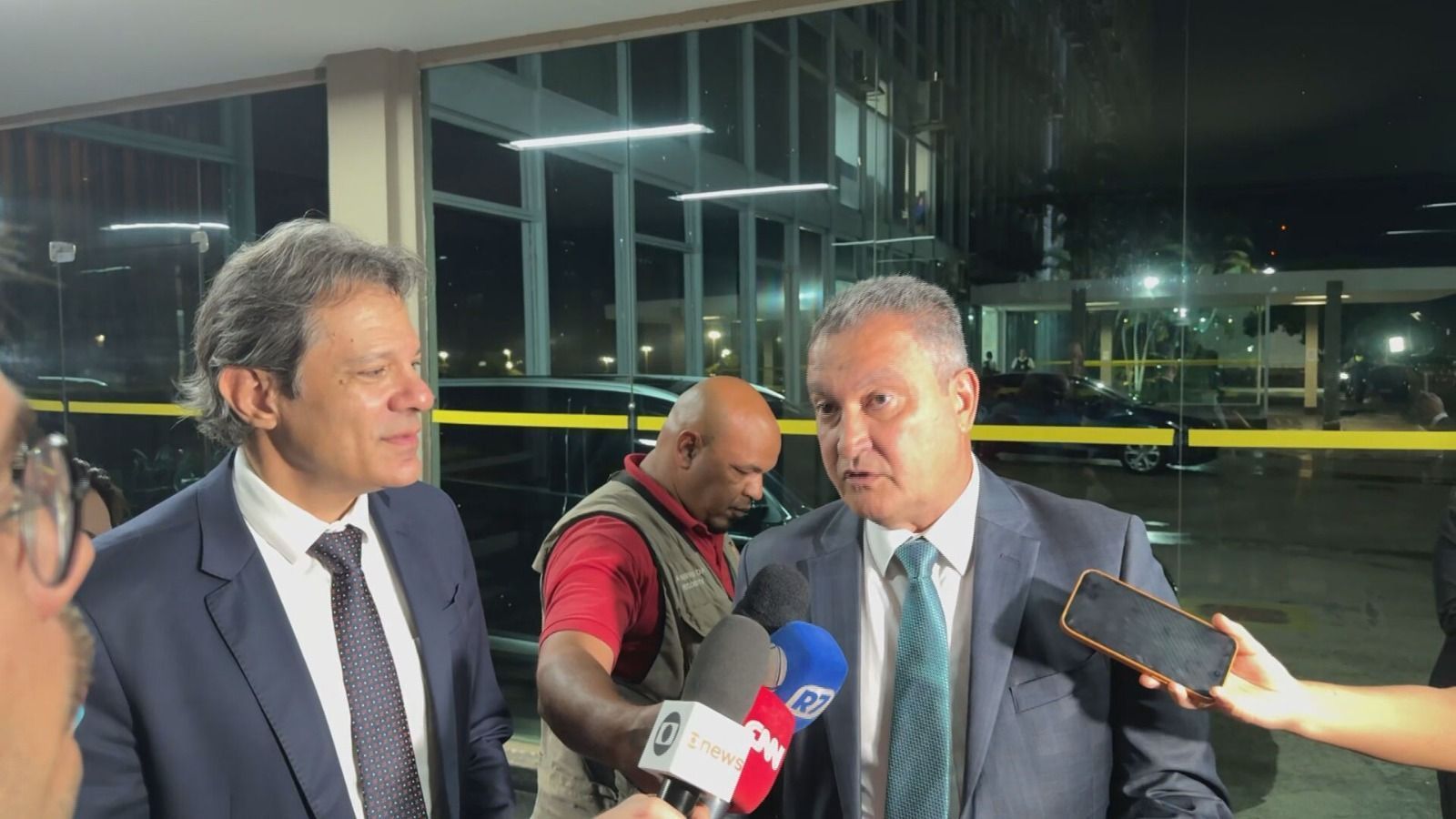 Fernando Haddad e Rui Costa