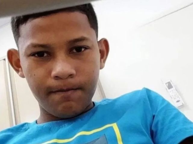Edson Lopes Gama, de 16 anos • Reprodução
