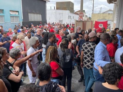 Velório das vítimas do MST, em Tremembé