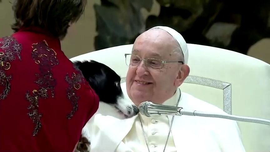 Apresentação de circo no Vaticano
