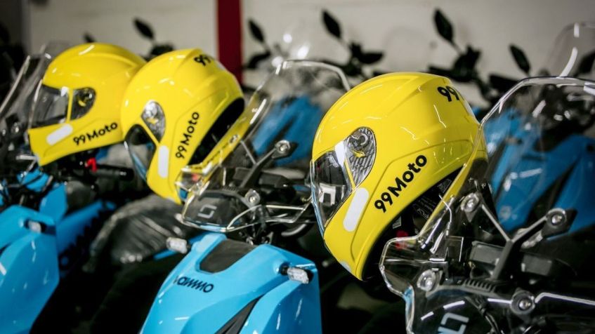Serviços de moto por aplicativo • Divulgação/ 99