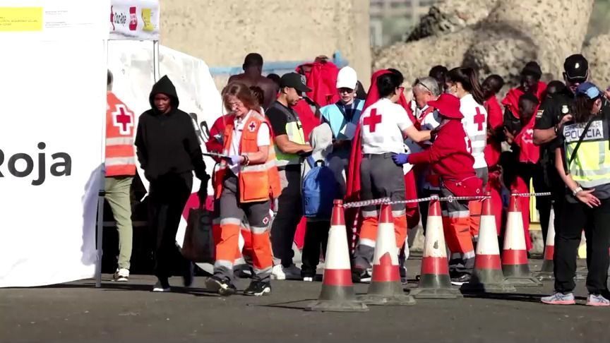 Guarda costeira espanhola resgata 62 migrantes nas Ilhas Canárias