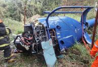 Sobreviventes da queda de helicóptero em SP estão bem e seguem internados
