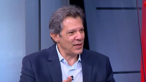 Fernando Haddad, ministro da Fazenda, em entrevista exclusiva à CNN