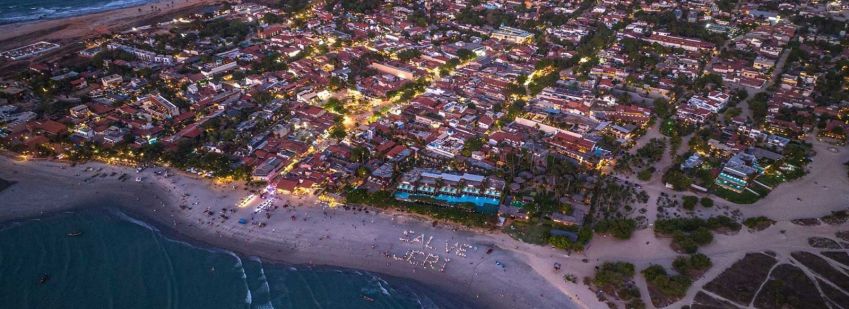 Mobilização contra a cobrança de taxa em Jericoacoara • Reprodução