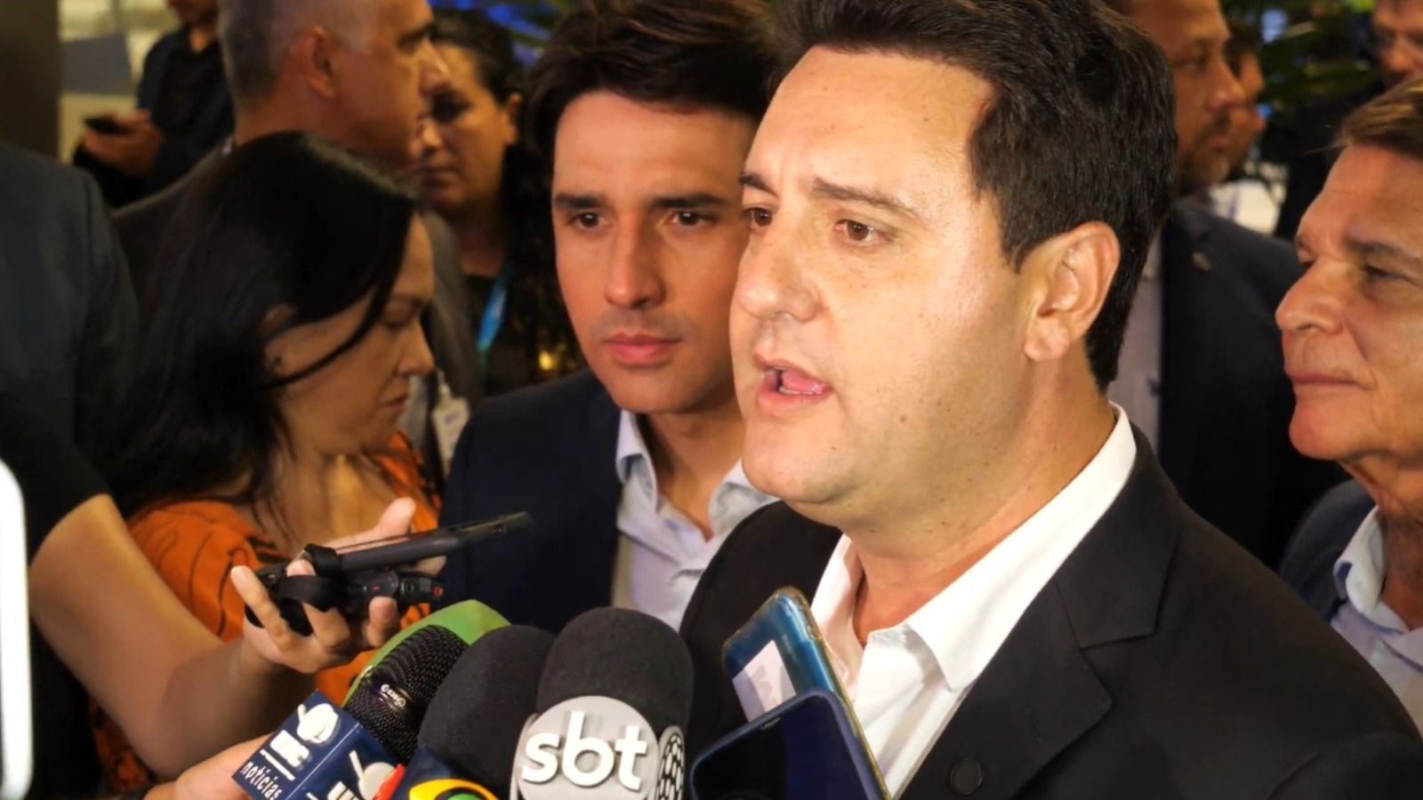 O governador do Paraná, Ratinho Jr. (PSD)