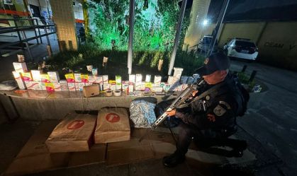 Medicamentos apreendidos pela PM do Rio de Janeiro