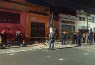 Desabamento deixa um morto e dois feridos no bairro da Santa Cecília em SP