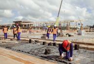 Obras de hospedagem para a COP30 são visitadas por missão da ONU em Belém
