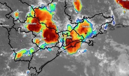 São Paulo tem domingo de chuva e alertas; motociclista morre em Guarulhos