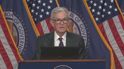 Jerome Powell, presidente do banco central dos EUA, comenta decisão de juros do Fed