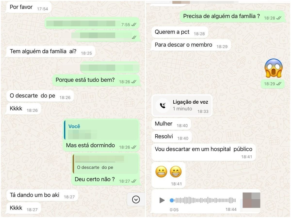 Idosa de 103 anos tem pé amputado por enfermeira em casa e sem anestesia • Reprodução