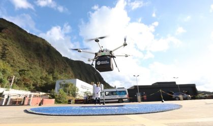 Imagem de destaque do post: Exames laboratoriais serão transportados de drone em Minas Gerais