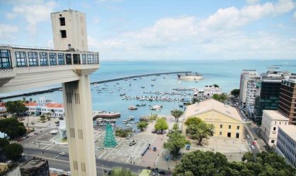 Elevador Lacerda, principal ponto turístico de Salvador, é reinaugurado