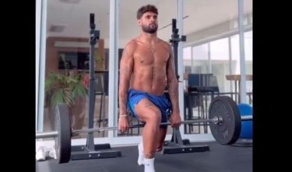 Yuri Alberto antecipa volta de férias para trabalhar a parte física