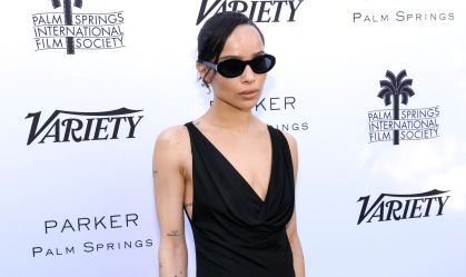 Fã brasileira flagra Zoë Kravitz acompanhada de estrela do pop