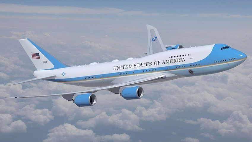 Air Force One, avião oficial da Presidência dos Estados Unidos • Divulgação/Boeing