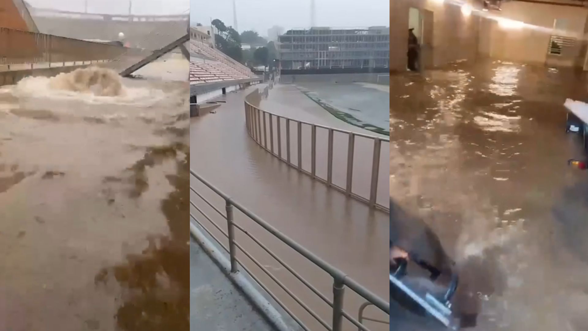 Alagamentos no Pacaembu
