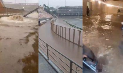 Alagamentos no Pacaembu