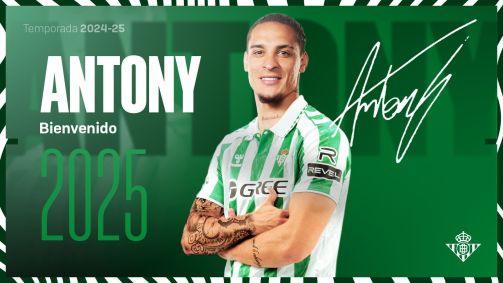 Antony, ex-São Paulo, é o novo jogador do Real Betis