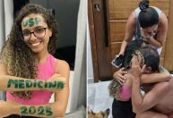 Estudante é aprovada em medicina na USP e reação dos pais viraliza; confira
