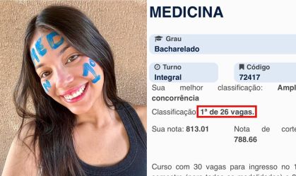 Jovem do RN que tirou mil na redação do Enem passa em 1º em medicina