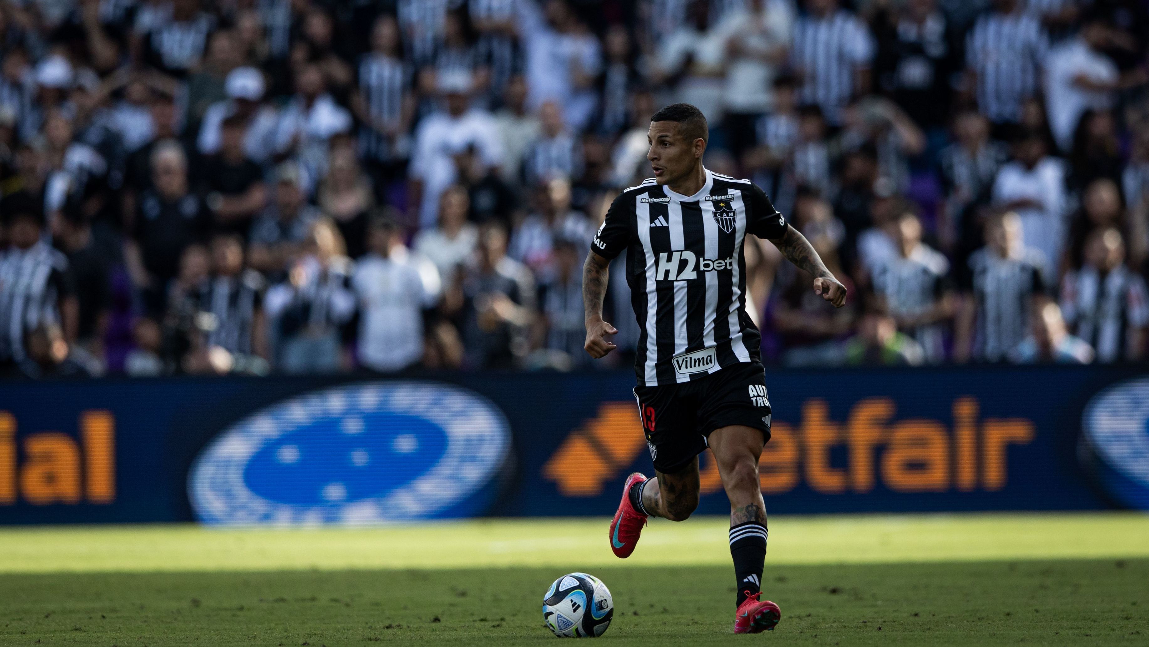 Arana em jogo do Atlético-MG