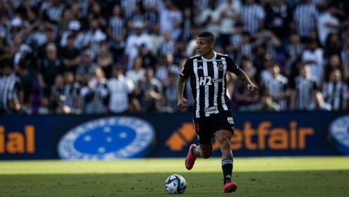 Arana em jogo do Atlético-MG