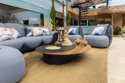 Área externa da casa do BBB25