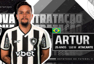 Botafogo anuncia contratação de Artur, ex-Palmeiras e Zenit