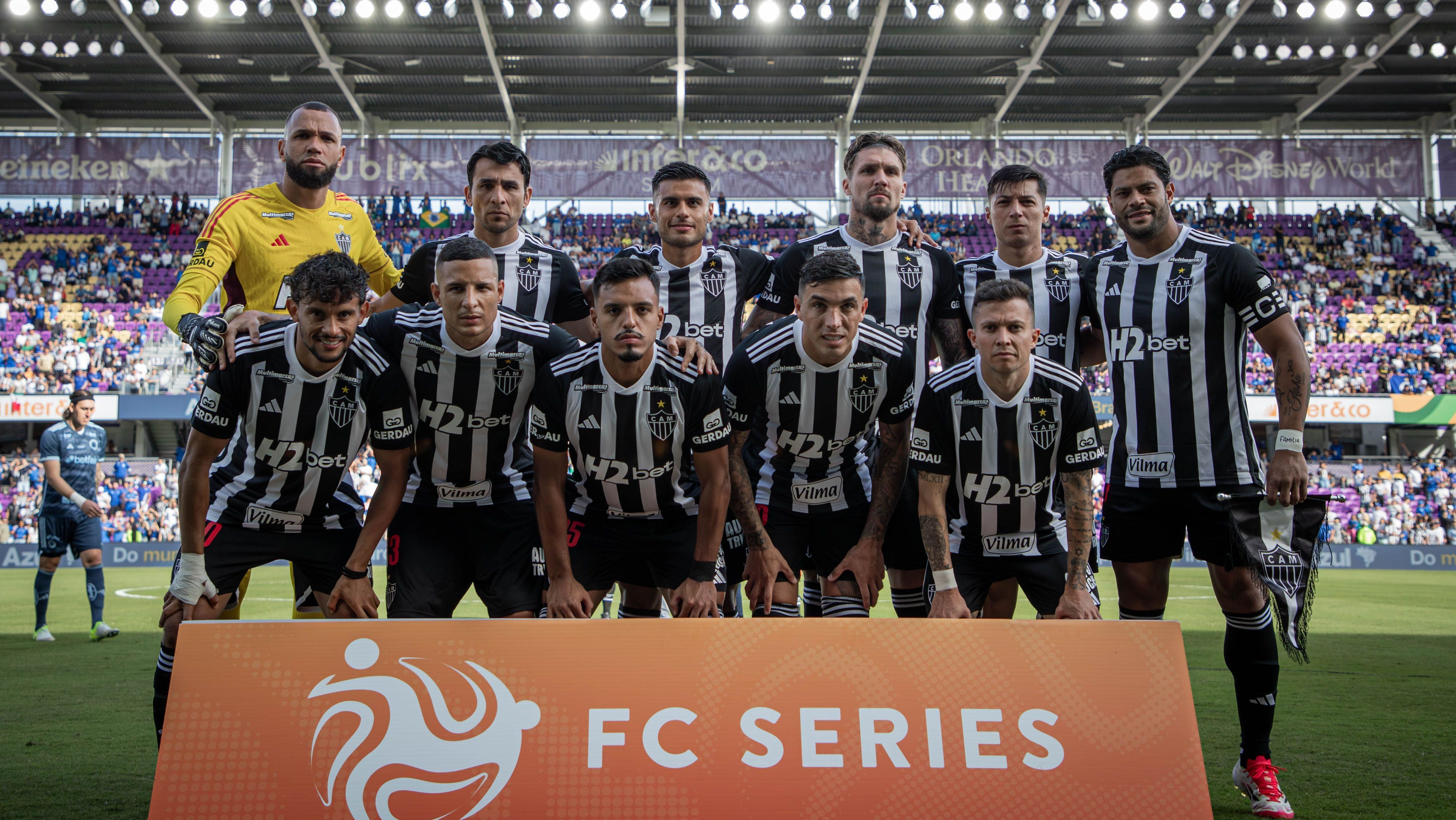 Time do Atlético-MG que enfrentou o Cruzeiro pela FC Series