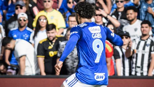 Gabigol em Atlético-MG x Cruzeiro