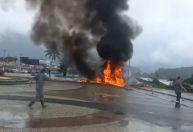 Queda de avião em Ubatuba: cinco pessoas estavam na aeronave e três foram atingidas em pista de skate
