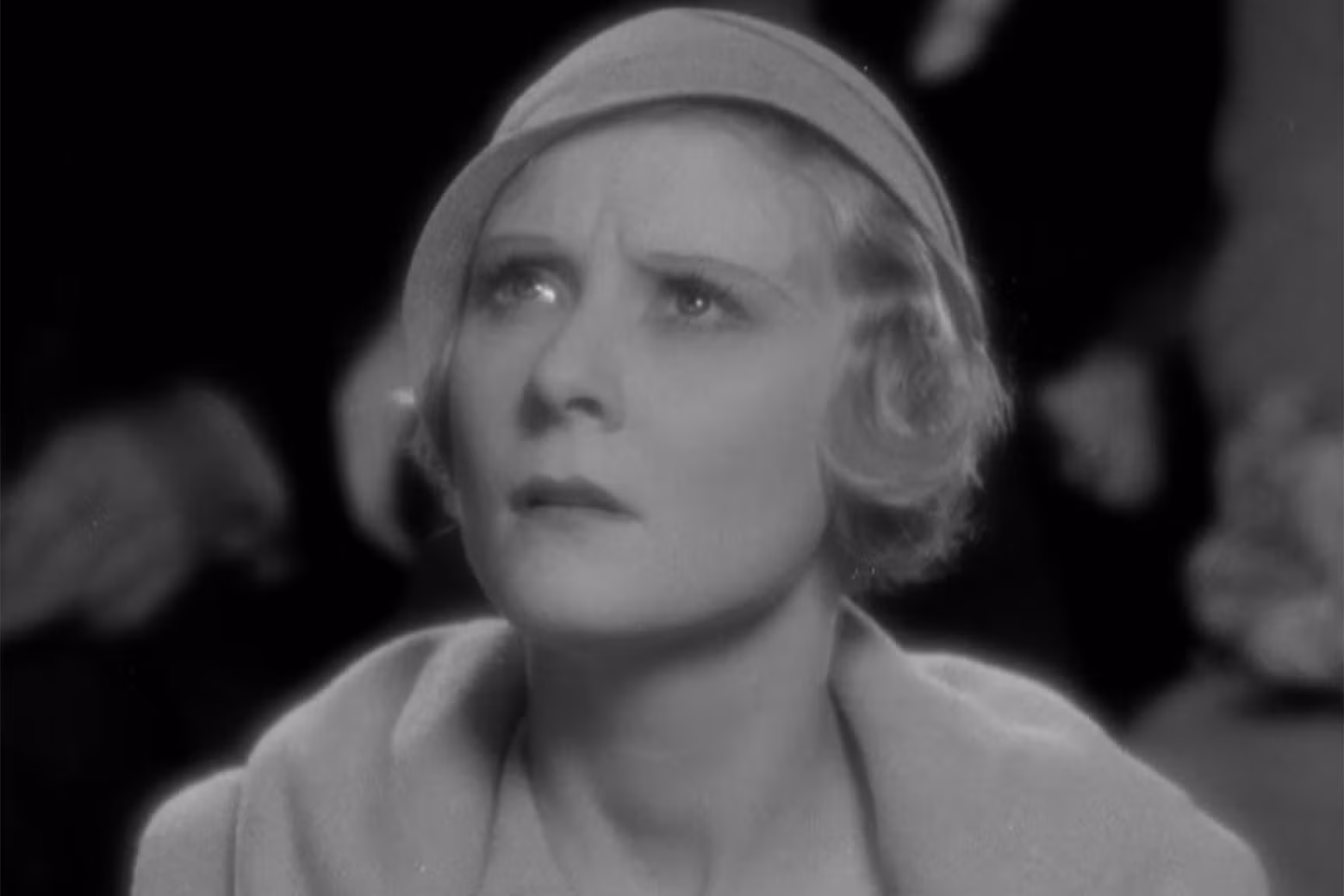 A atriz Peg Entwistle em seu único filme, "Thirteen Women", lançado pouco tempo após sua morte • Reprodução