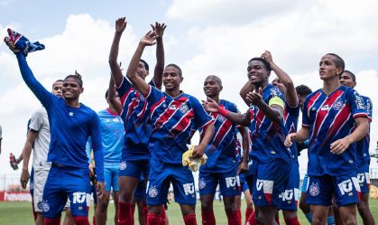 Bahia é o primeiro classificado para as oitavas da Copinha