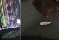 Bala perdida de fuzil atinge PC de gamer enquanto jogava no RJ: "Monitor foi de Vasco"