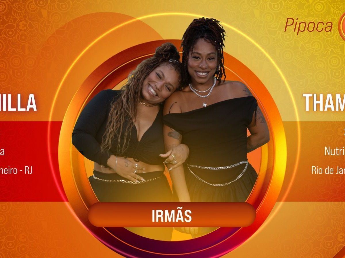 BBB25: Camilla e Thamiris, irmãs, são anunciadas no Pipoca | CNN