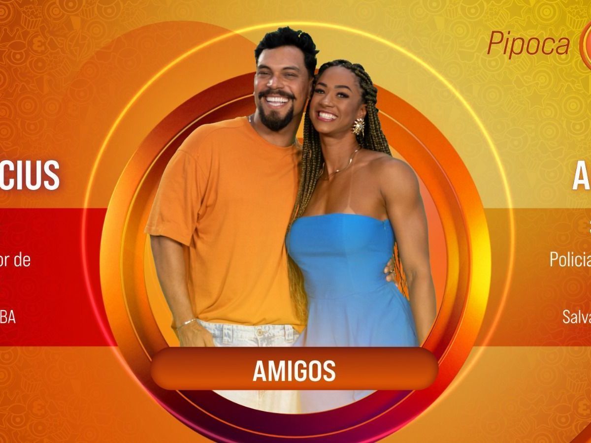 BBB25: Aline e Vinícius, amigos, são anunciados no Pipoca | CNN Brasil