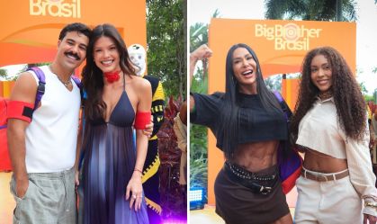 Matheus, Vitória Strada, Gracyanne Barbosa e Giovanna estão no BBB 25