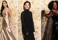 Beleza 40+ é destaque no tapete vermelho do Globo de Ouro