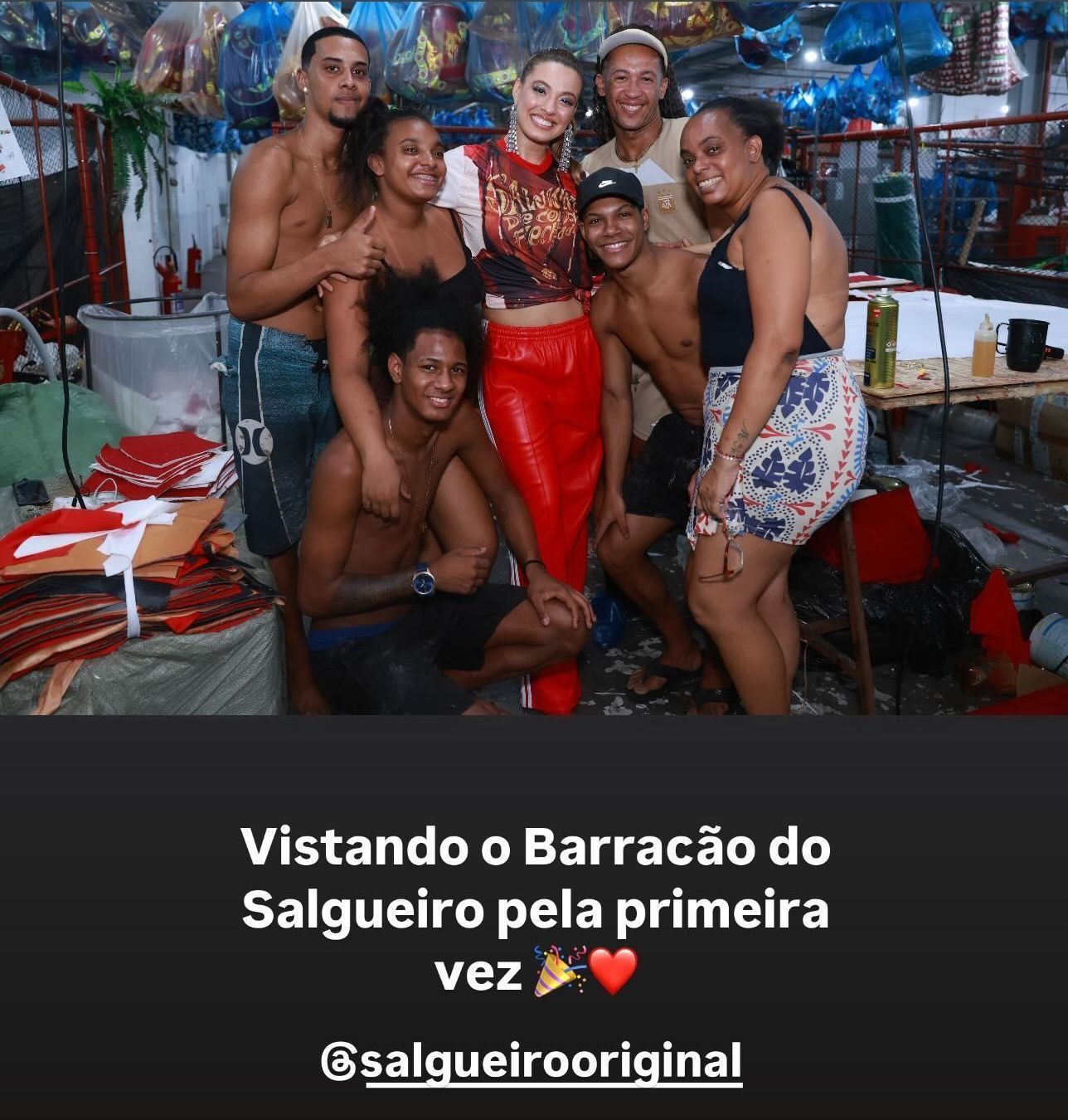 Ex-BBB Beatriz Reis é anunciada em desfile do Salgueiro • Instagram/Beatriz Reis