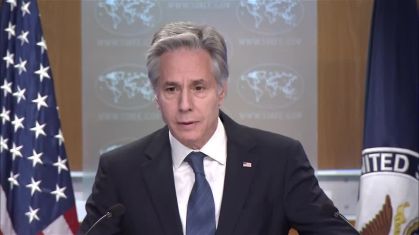 Secretário de Estado dos Estados Unidos, Antony Blinken.