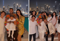 Bruna Biancardi posta fotos do Réveillon em Dubai, ao lado de Neymar e família